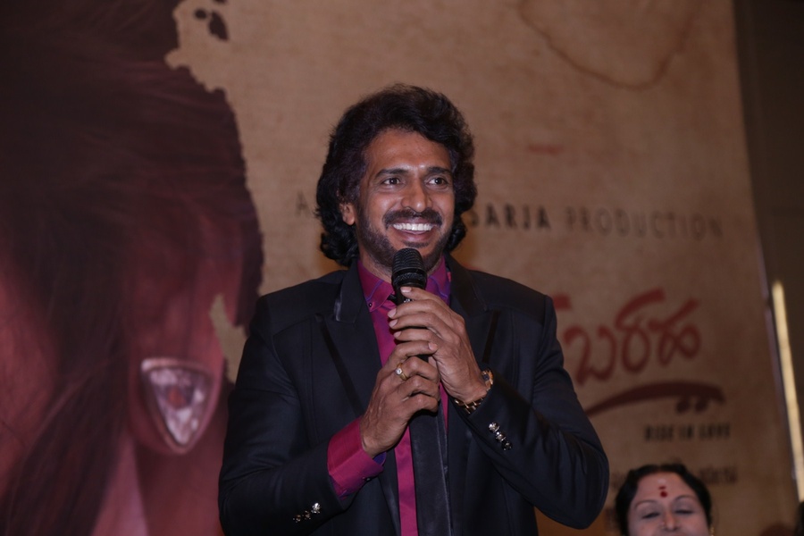 Upendra at Aishwarya Arjun's Kadhalin Pon Veedhiyil - Prema Baraha Bilingual Movie Launch